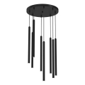 Suspension sur câble YORU 8xG9/8W/230V noire