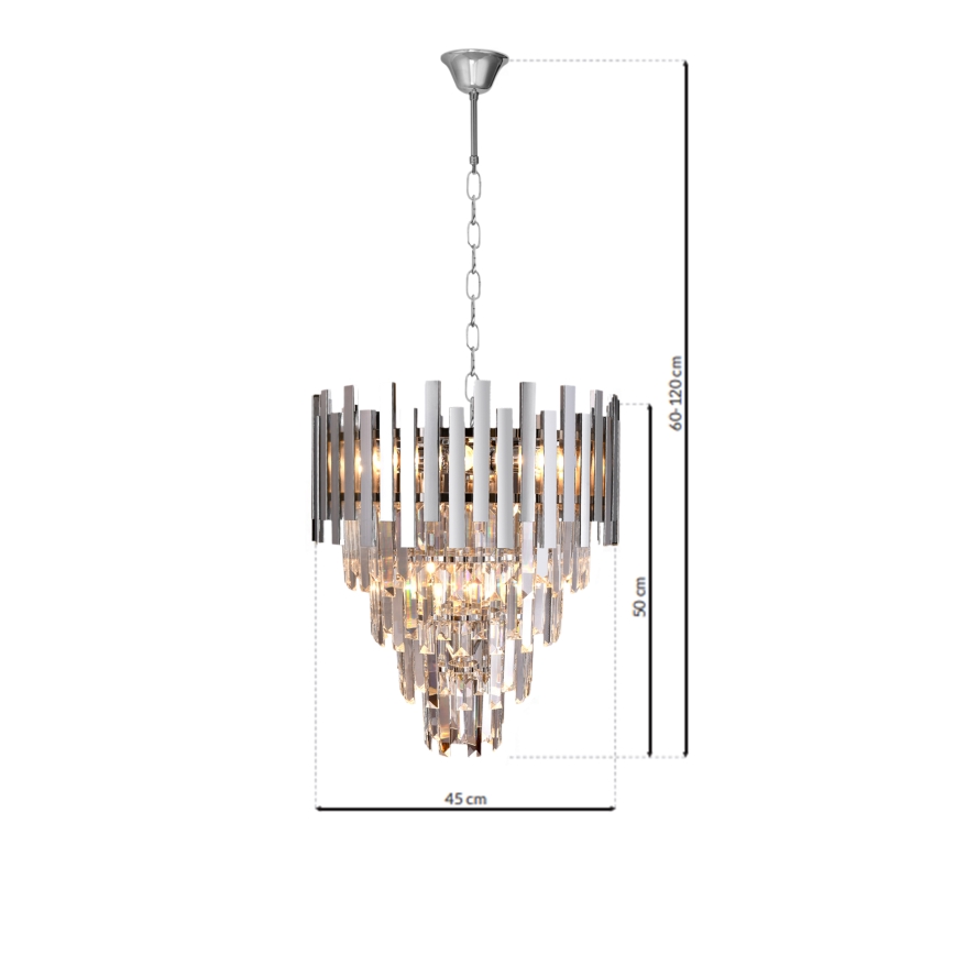 Suspension sur chaîne ASPEN 9xE14/40W/230V