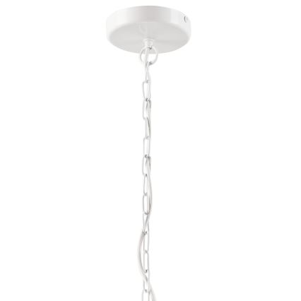 Suspension sur chaîne GINA 3xE27/60W/230V blanc