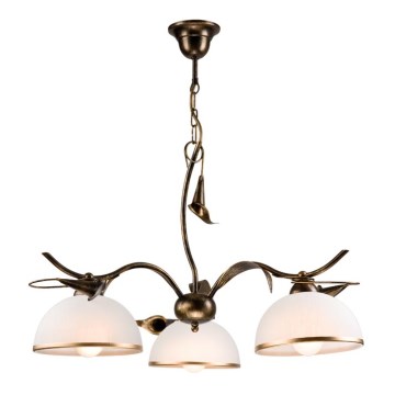Suspension sur chaîne KALIA 3xE27/60W/230V