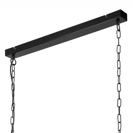 Suspension sur chaîne MARIO 3xE27/60W/230V chrome