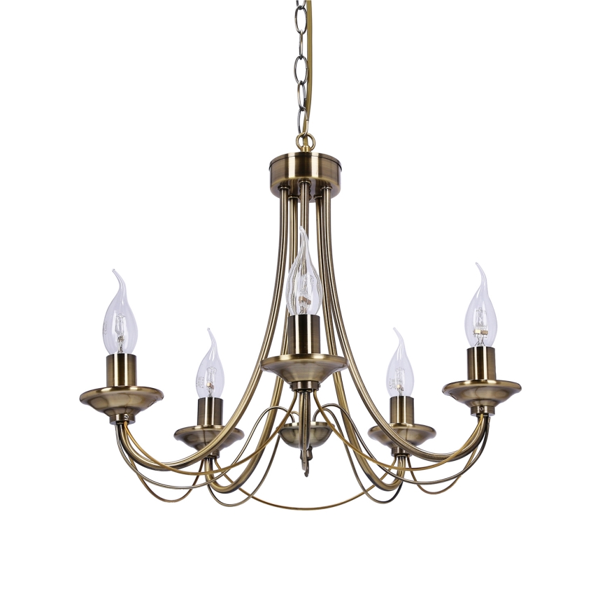 Suspension sur chaîne MUZA 5xE14/40W/230V