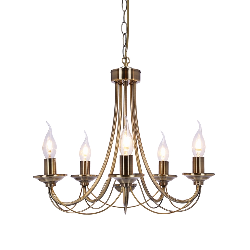 Suspension sur chaîne MUZA 5xE14/40W/230V