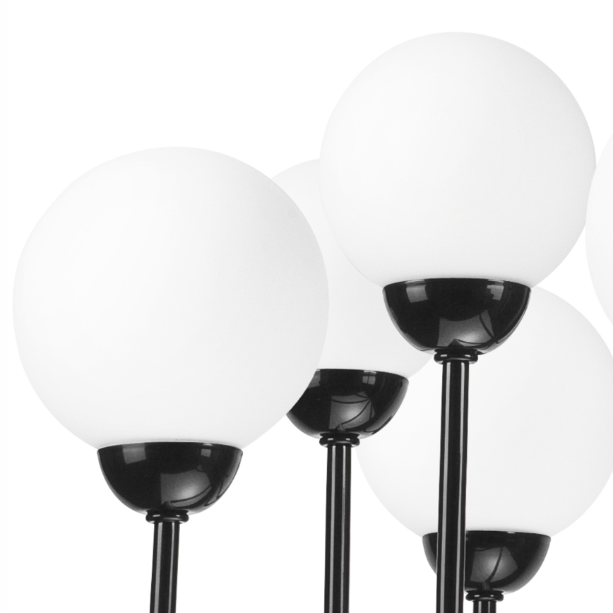 Suspension sur chaîne TIFFY 5xG9/5W/230V noir