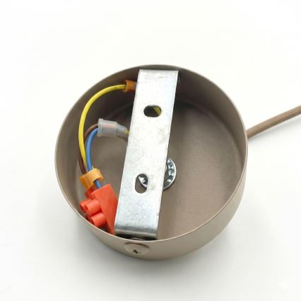 Suspension sur cordon DESTELLO 1xE27/15W/230V Ø 21 cm beige