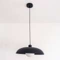 Suspension sur cordon ECLIPSE 1x E27 / 15 W / 230 V noire