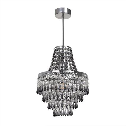 Suspension sur tige GEMMA 1xE27/60W/230V Ø 23 cm