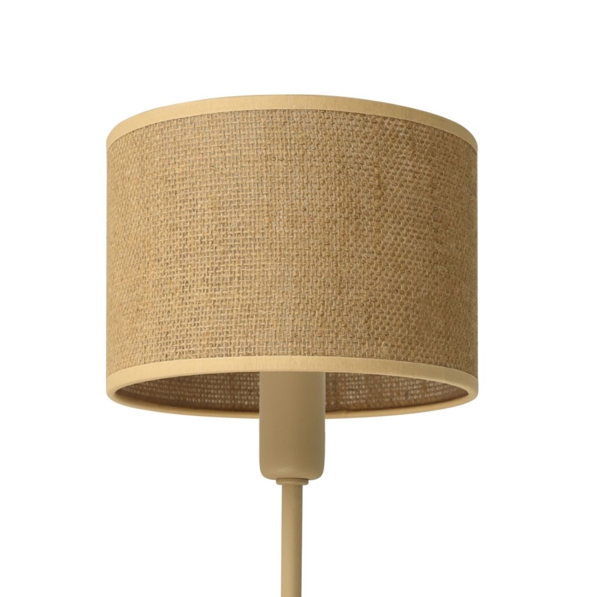Suspension sur tige MADELA 5xE14/40W/230V jute/beige