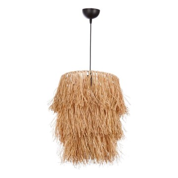 Suspension TASSEL 1xE27/40W/230V raphia
