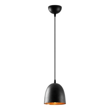 Suspension TATTOO 1xE27/40W/230V Ø 16 cm noir