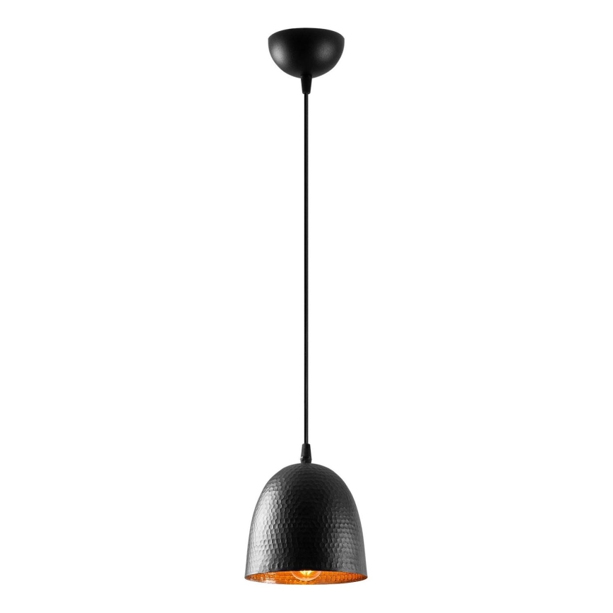 Suspension TATTOO 1xE27/40W/230V Ø 16 cm noir