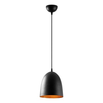 Suspension TATTOO 1xE27/40W/230V Ø 20 cm noire