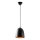 Suspension TATTOO 1xE27/40W/230V Ø 20 cm noire