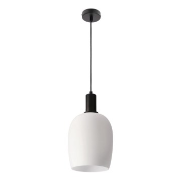 Suspension WOLKEN 1xE27/40W/230V blanche/noire