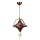 Suspension YENI 1xE27/40W/230V en bronze