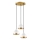 Suspension YILDO 3xE27/40W/230V blanc/or