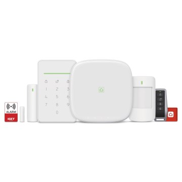 Système d'alarme sans fil intelligent 4G LTE/Wi-Fi/Ethernet/GSM