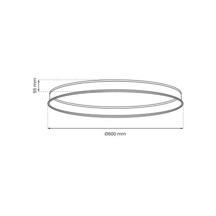 Système de rail MAGNETIC TRACK d. 60 cm noir