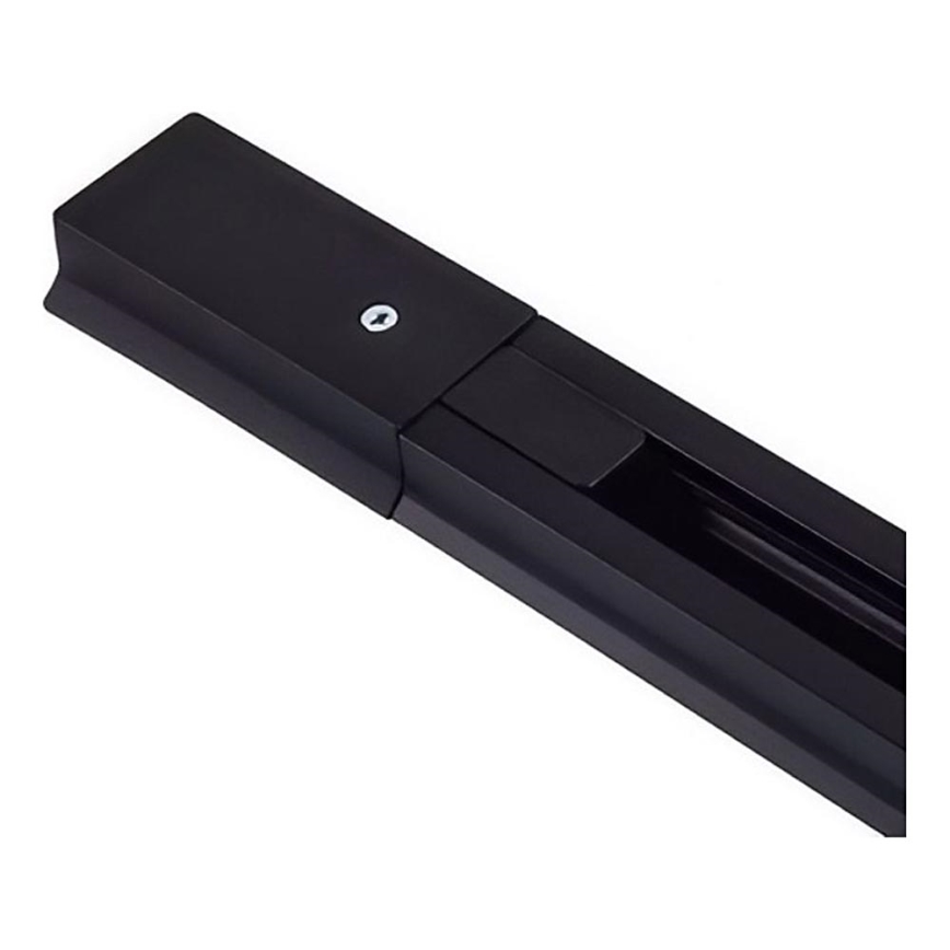 Système de rail monophasé 1 m noir