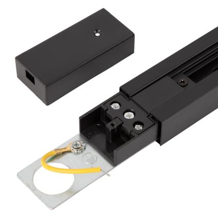 Système de rail monophase TRACK 1 m noir