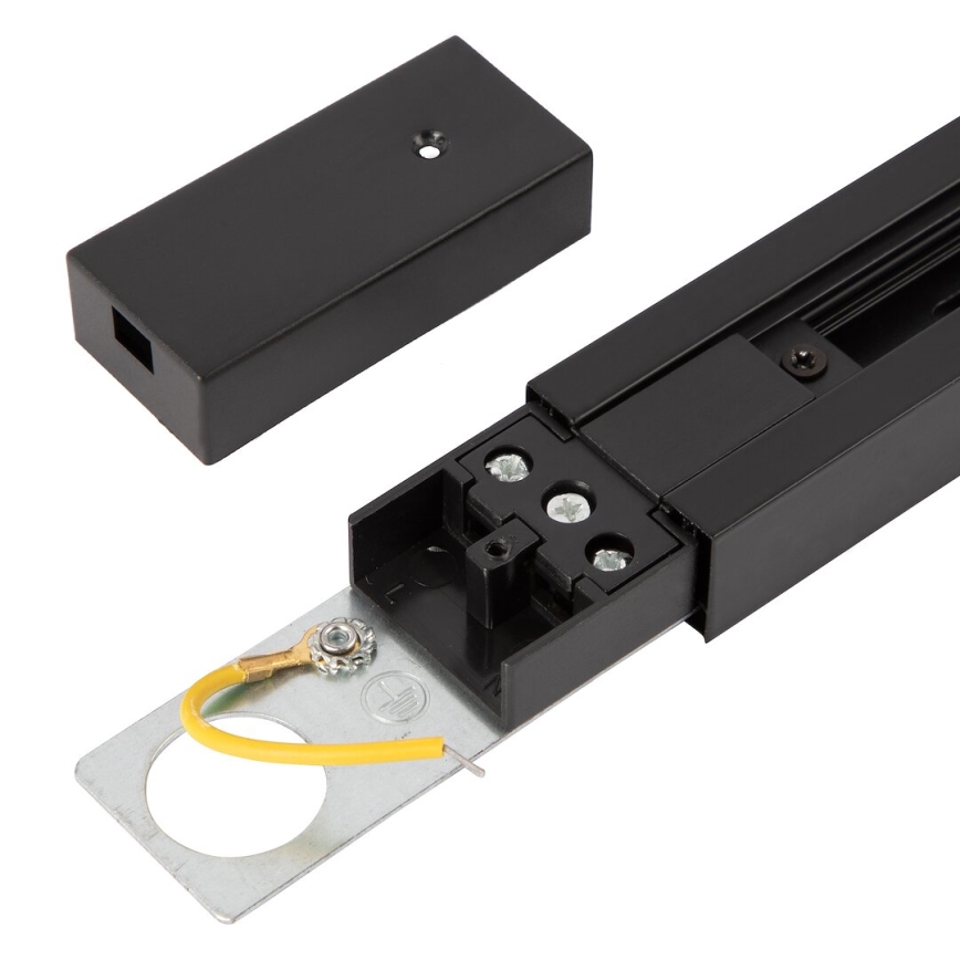 Système de rail monophase TRACK 1 m noir