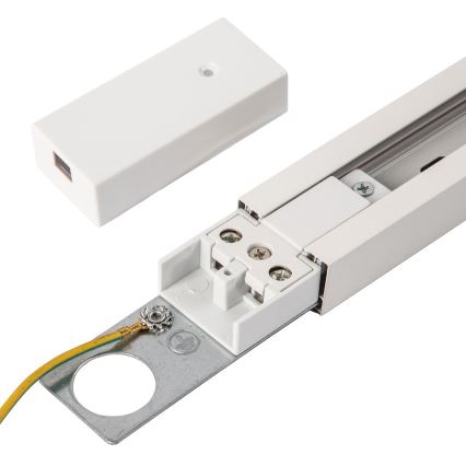 Système de rail monophase TRACK 2 m blanc