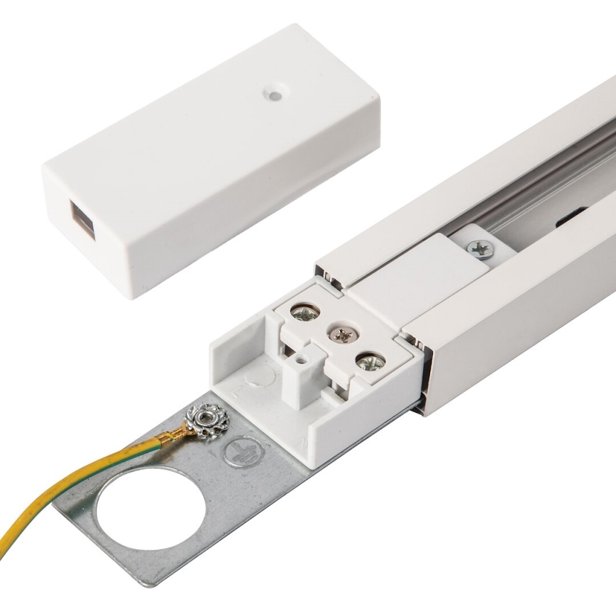 Système de rail monophase TRACK 2 m blanc