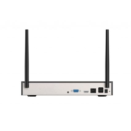Système de vidéosurveillance intelligent + 4 caméras équipées d'un capteur 2K+ 12V IP65 Wi-Fi compatible Tuya
