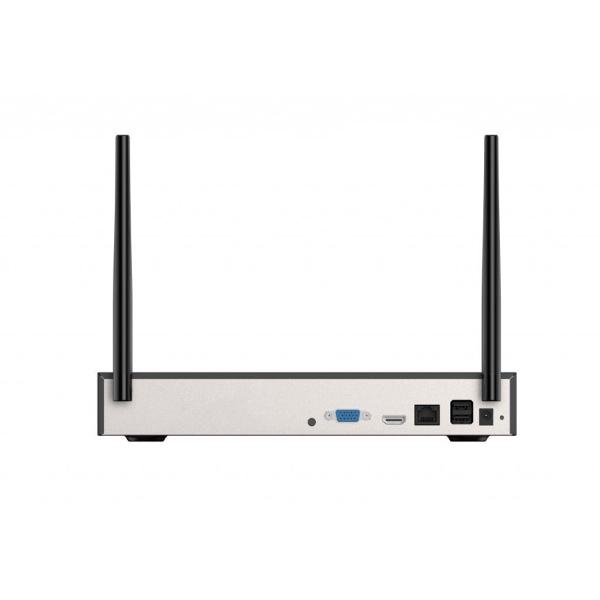 Système de vidéosurveillance intelligent + 4 caméras équipées d'un capteur 2K+ 12V IP65 Wi-Fi compatible Tuya