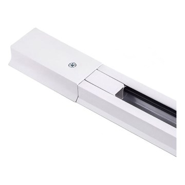 Système sur rail monophasé 1 m blanc