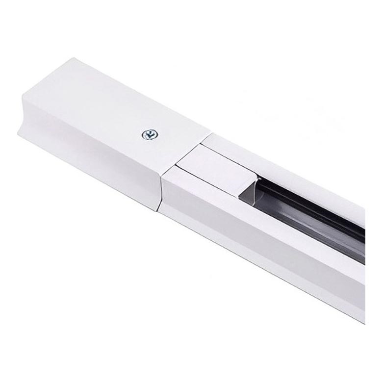 Système sur rail monophasé 1 m blanc