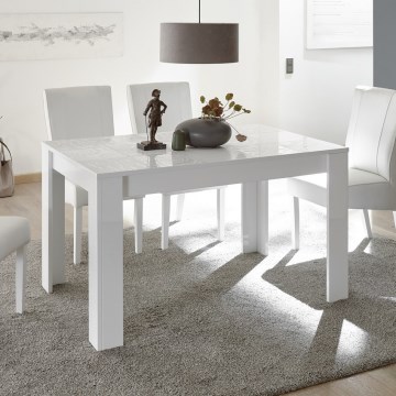 Table à manger ARIA blanche