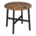 Table à manger ELDUR marron/noir