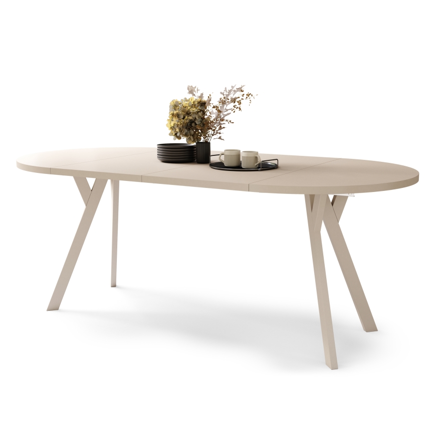 Table à manger extensible ARTUR beige