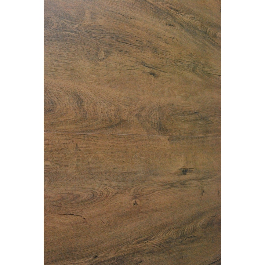 Table à manger extensible CENTRO 100/140x77 cm chêne Lefkas/noir