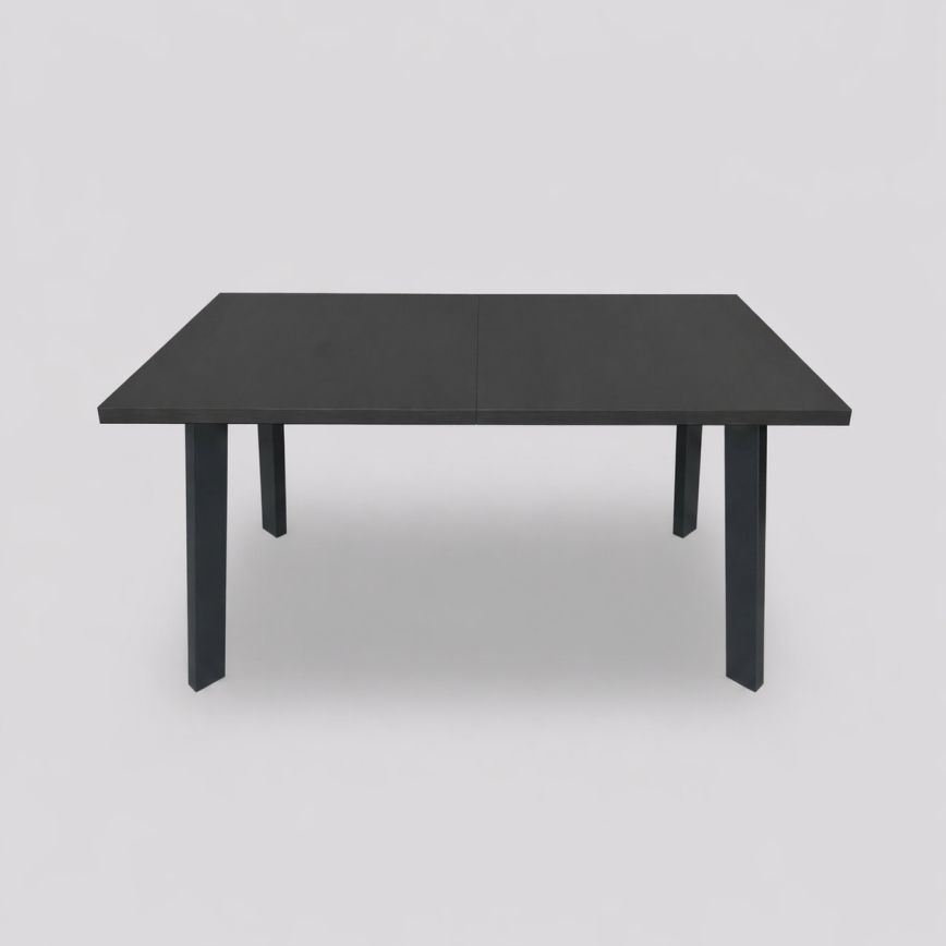 Table à manger extensible KERNO 150/190x80 cm, noir