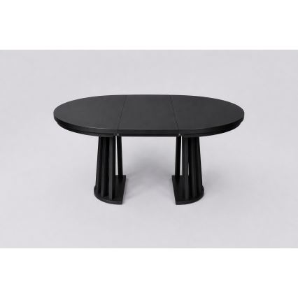 Table à manger extensible NEXUS 100/140 x 77 cm noire