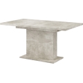 Table à manger extensible STRAP gris béton