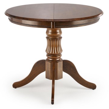 Table à manger extensible WILLIAM en noyer