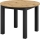 Table à manger extensible WILY, chêne artisan/noir