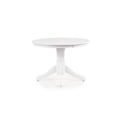 Table à manger KOTI Ø 106 cm blanche