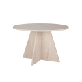 Table à manger MATIN Ø 120 cm beige