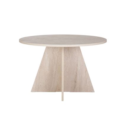 Table à manger MATIN Ø 120 cm beige
