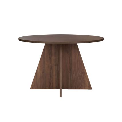 Table à manger MATIN Ø 120 cm en noyer