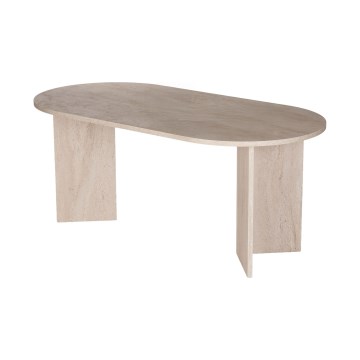 Table à manger NEL 180 x 90 cm beige