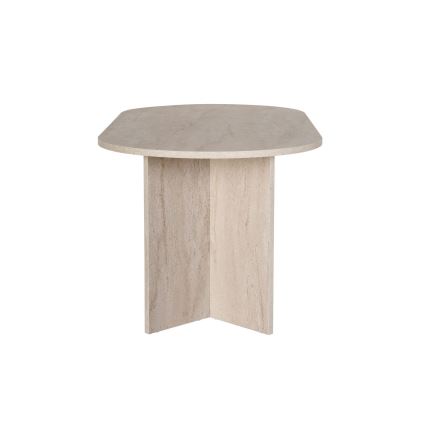 Table à manger NEL 180 x 90 cm beige