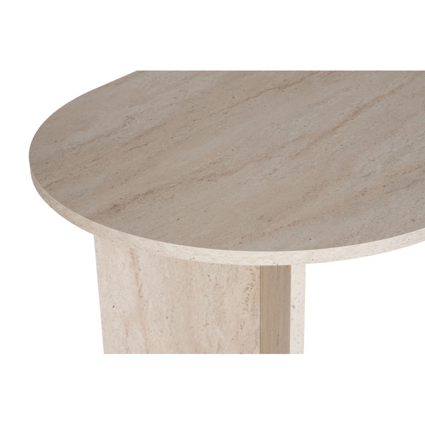 Table à manger NEL 180 x 90 cm beige