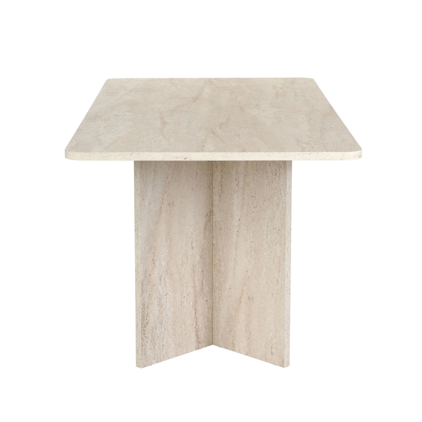Table à manger NEL 180x90 cm beige
