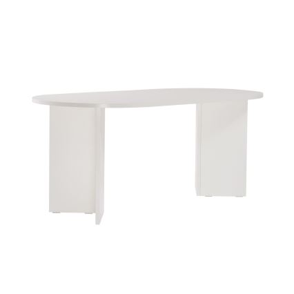 Table à manger NEL 180x90 cm blanche