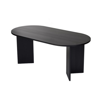 Table à manger NEL 180x90 cm noire